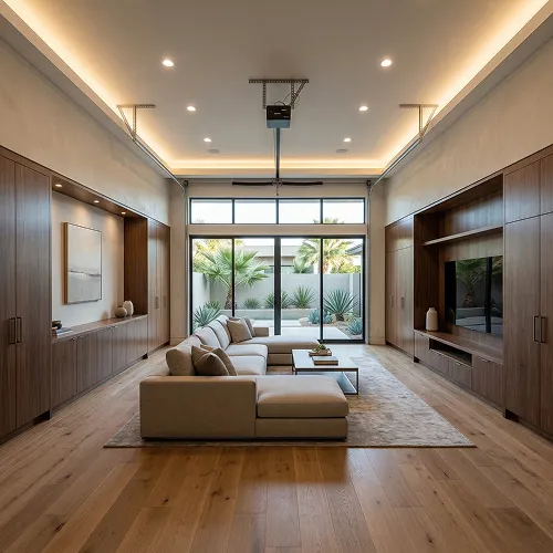 Garage to Living After Remodel San Diego — IO Builders Group