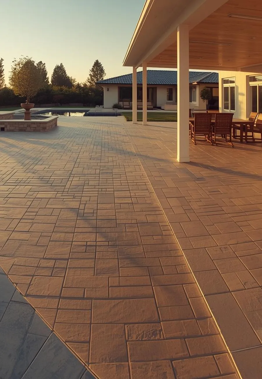 Precision paver installation for patio and walkways