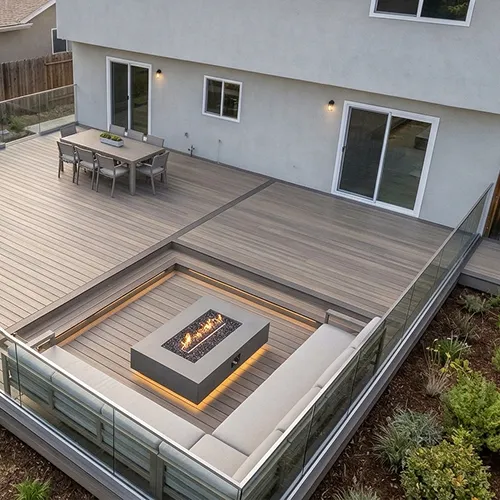 Premium Natural Wood Deck San Diego — IO Builders Group