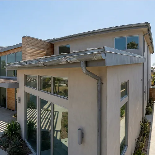 Worn Gutter Remodel Before San Diego — IO Builders Group